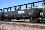 Tank in empty unit ethanol train TILX #196051. RGMP logo.